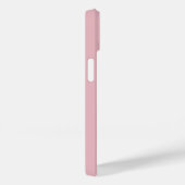 Coques Case-Mate iPhone Nom initial rose Conception de monogramme personna (Verso / Droite)
