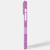 Coques Case-Mate iPhone Nom inspiré de la couture violet (Verso / Gauche)