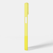 Coques Case-Mate iPhone Nom Jaune Personnalisation Téléphone Couverture. (Verso / Droite)