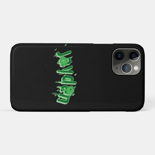 Coques Case-Mate iPhone Nom Jayden Vert, (Dos (Horizontal))