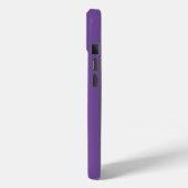 Coques Case-Mate iPhone Nom Lavande foncée personnalisée (Verso / Gauche)