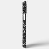 Coques Case-Mate iPhone Nom manuscrit Black Metal Parties scintillant Look (Verso / Droite)