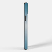 Coques Case-Mate iPhone Nom manuscrit Blue Metal Parties scintillant Look  (Verso / Droite)