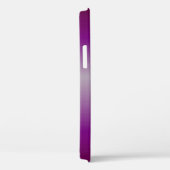 Coques Case-Mate iPhone Nom manuscrit Fractal Purple (Verso / Droite)