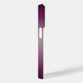 Coques Case-Mate iPhone Nom manuscrit Fractal Purple (Verso / Droite)