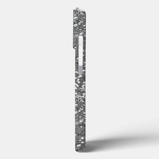 Coques Case-Mate iPhone Nom manuscrit Graphite Diamond Parties scintillant (Verso / Gauche)