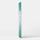 Coques Case-Mate iPhone Nom manuscrit moderne Fractal Pink Vert (Verso / Droite)