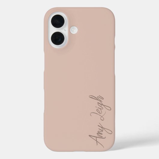 COQUES Case-Mate iPhone NOM MODERNE (Verso)