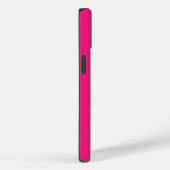 Coques Case-Mate iPhone Nom moderne customisé Monogramme minimal Couleur r (Verso / Droite)