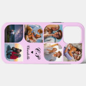 Coques Case-Mate iPhone Nom Monogramme 6 Photo Moderne Tendance Simple (Verso (horizontal))