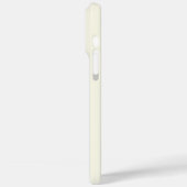 Coques Case-Mate iPhone nom monogramme classique minimaliste (Verso / Gauche)
