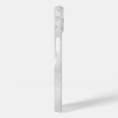 Coques Case-Mate iPhone Nom monogramme de poussière de parties scintillant (Verso / Droite)