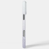 Coques Case-Mate iPhone Nom monogrammé pailleté élégant (Verso / Droite)
