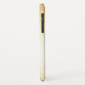 Coques Case-Mate iPhone Nom monogrammé pailleté élégant (Dos/Gauche)