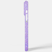 Coques Case-Mate iPhone Nom monogrammé pailleté élégant (Verso / Gauche)