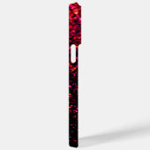 Coques Case-Mate iPhone Nom monogrammé pailleté élégant (Verso / Droite)