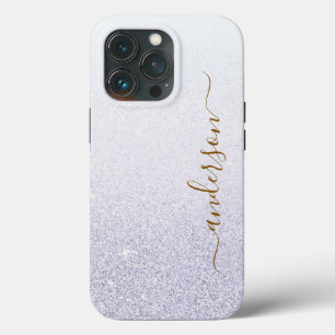 Case-Mate iPhone Case Nom monogrammé pailleté élégant