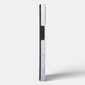 Coques Case-Mate iPhone Nom monogrammé pailleté élégant (Verso / Droite)