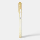 Coques Case-Mate iPhone Nom monogrammé pailleté élégant (Verso / Gauche)