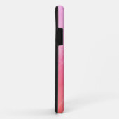 Coques Case-Mate iPhone Nom Monogramme rose (Dos/Droite)