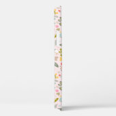 Coques Case-Mate iPhone Nom monogramme rose mignon personnalisé girly (Verso / Droite)