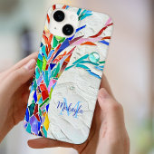 Coques Case-Mate iPhone Nom Mosaïque de monogramme