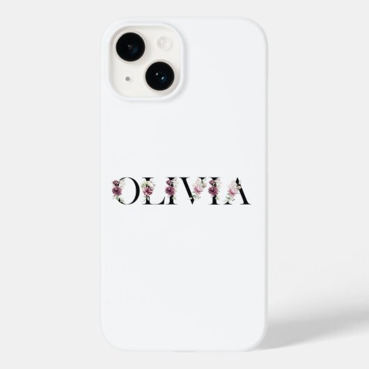 Coques Case-Mate iPhone Nom Olivia (Verso)