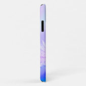Coques Case-Mate iPhone Nom Papillon Abstrait Féminin Violet Moderne (Dos/Droite)