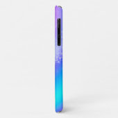 Coques Case-Mate iPhone Nom Papillon Abstrait Féminin Violet Moderne (Dos/Gauche)