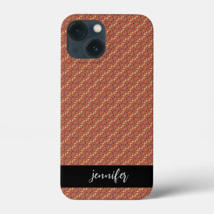 Case-Mate iPhone Case Nom personnalisable Automne laisse motif