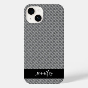 Coque Pour iPhone 14 Nom personnalisable motif de béton Abstrait