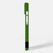 Coques Case-Mate iPhone Nom personnalisable Motif floral vert (Verso / Gauche)