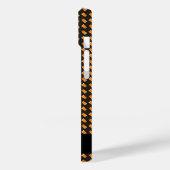 Coques Case-Mate iPhone Nom personnalisable motif jaune et noir (Verso / Gauche)