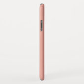 Coques Case-Mate iPhone Nom personnalisable| Petit chien de caniche (Dos/Droite)
