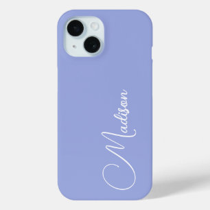 Coque Pour iPhone 15 Nom personnalisé