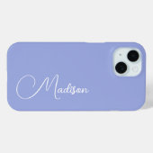Coques Case-Mate iPhone Nom personnalisé (Verso (horizontal))