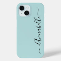 Nom personnalisé Aqua Mint Green