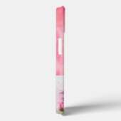 Coques Case-Mate iPhone Nom personnalisé Aquarelle Floral (Verso / Droite)