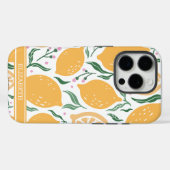 Coques Case-Mate iPhone Nom personnalisé Boho Main Drake Lemon (Verso (horizontal))
