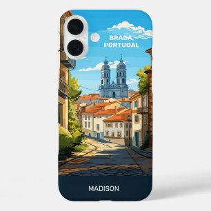Coques iPhone 16 Plus Nom personnalisé Braga Portugal