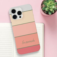 Nom personnalisé Coral Bande de couleur Palette