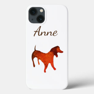 Case-Mate iPhone Case Nom personnalisé Dachshund dame chien