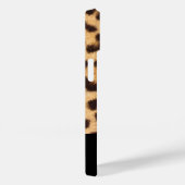 Coques Case-Mate iPhone Nom personnalisé de la fourrure animale Empreinte  (Verso / Droite)