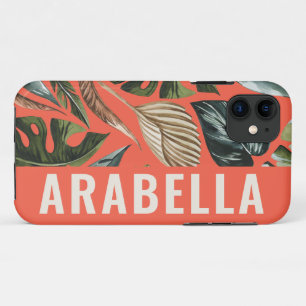 Case-Mate iPhone Case Nom personnalisé de la plante tropicale