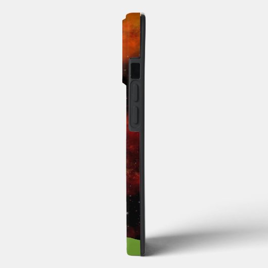 Coques Case-Mate iPhone Nom personnalisé de l'Arrière - plan Cosmos pom-po (Verso / Gauche)