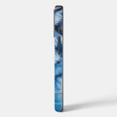 Coques Case-Mate iPhone Nom personnalisé du loup d'aquarelle moderne (Verso / Gauche)