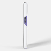 Coques Case-Mate iPhone Nom personnalisé écriture manuscrite violette mini (Verso / Droite)