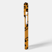 Coques Case-Mate iPhone Nom personnalisé Empreinte de léopard Motif V2 (Verso / Gauche)