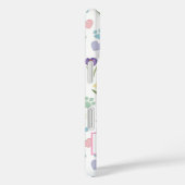 Coques Case-Mate iPhone Nom personnalisé Empreinte de patte & Coeurs Télép (Verso / Droite)