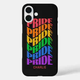Coques iPhone 16 Plus Nom personnalisé Fierté